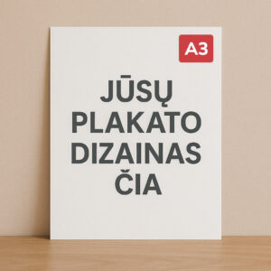 Plakatas A3